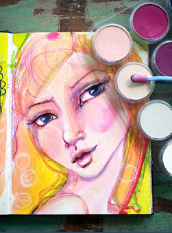 Featured Artist: Jane Davenport Art Journals