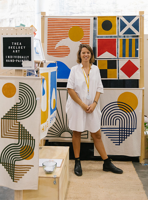 Five Questions With Thea  Skelsey Art